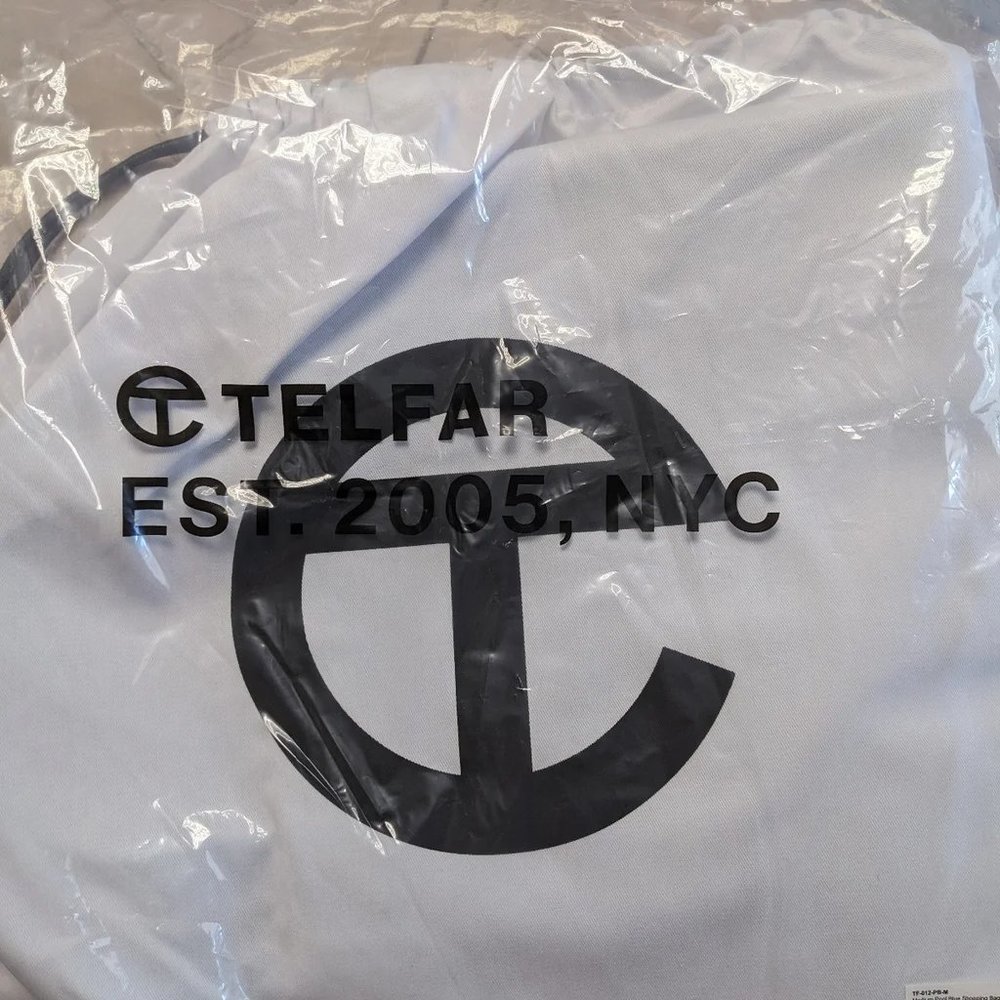 Telfar Medium Pool Blue Shopping bag - Picture 9 of 9